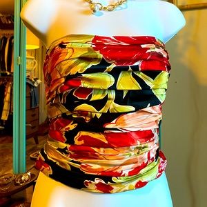 Kay Unger bandeau top